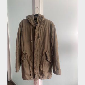 Express Khaki Cargo Jacket. Size M